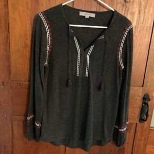 Loft Embroided Blouse